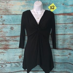 Boston Proper | Sz XS black top